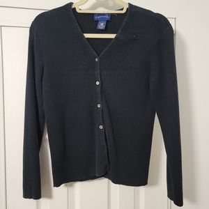 Charter Club ribebd cardigan